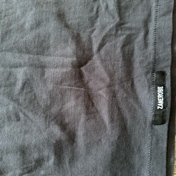 Zanerobe Black Men’s crew neck t-shirt - Picture 8 of 8